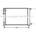 Радиатор охлаждения двигателя AVA QUALITY COOLING 2019336 CN2080 Y9 1DTC 4045385006939