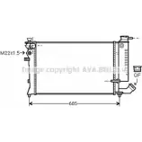 Радиатор охлаждения двигателя AVA QUALITY COOLING 2019410 KK4Q 83 CN2200 RHXWI7