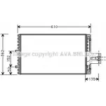 Радиатор кондиционера AVA QUALITY COOLING K3 B8R CN5099 4045385009039 Citroen Xantia 1 (X1, X2) Хэтчбек 3.0 i 24V 190 л.с. 1997 – 2003