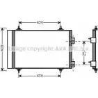 Радиатор кондиционера AVA QUALITY COOLING CN5240D D6K4TV 2019473 A MH7QA