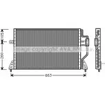 Радиатор кондиционера AVA QUALITY COOLING 4045385009244 9ZNC7 H CR5024 2019816