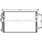 Радиатор кондиционера AVA QUALITY COOLING PKM 480 4045385156665 2019870 CRA5098