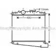 Радиатор охлаждения двигателя AVA QUALITY COOLING DF2030 2020038 4045385071449 AQYY 04