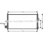 Радиатор кондиционера AVA QUALITY COOLING CP9ES Nissan Primera (P12) 3 Седан 1.6 109 л.с. 2002 – 2006 ZM8 DA1 DN5270