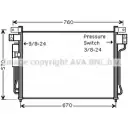 Радиатор кондиционера AVA QUALITY COOLING 4045385211784 WD3L SVS DNA5299D Nissan Navara (D40) 2 Пикап 2.5 dCi 4WD (D40TT. D40T. D40M. D40BB) 190 л.с. 2009 – 2025