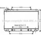 Радиатор охлаждения двигателя AVA QUALITY COOLING 5V KZCOJ 4045385175239 SsangYong Korando (KJ) 2 1996 – 2006 DW2107