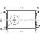 Радиатор кондиционера AVA QUALITY COOLING DW5061D 8 M4M0C9 4045385205356 Chevrolet Aveo (T200) 1 Седан 1.4 94 л.с. 2003 – 2007