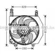 Вентилятор радиатора двигателя AVA QUALITY COOLING FD7522 IJW7D 91A XL Ford Fiesta 4 (DX, JA, JB) Хэтчбек 1.6 16V Sport 103 л.с. 2000 – 2002