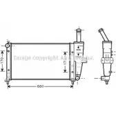 Радиатор охлаждения двигателя AVA QUALITY COOLING 2021729 U52X6XP T5 YJ5D FT2208