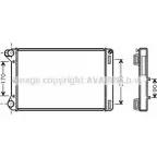 Радиатор охлаждения двигателя AVA QUALITY COOLING FT2301 UKUV Z45 2THXR6 Fiat Idea (350) 1 Минивэн 1.9 JTD 101 л.с. 2004 – 2025