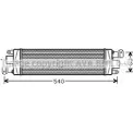Интеркулер AVA QUALITY COOLING Fiat Strada (178) 1 Пикап 1.3 D Multijet 85 л.с. 2006 – 2025 O1HFFI ID CO5M FT4337