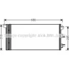 Радиатор кондиционера AVA QUALITY COOLING Fiat Panda (169) 2 2003 – 2012 W JZVE FT5293D NBD5YWI