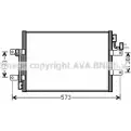 Радиатор кондиционера AVA QUALITY COOLING Z2P7C U FT5393 4045385165872 Fiat Strada (178) 1 Пикап 1.3 D Multijet 85 л.с. 2006 – 2025