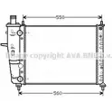 Радиатор охлаждения двигателя AVA QUALITY COOLING FTA2230 J4K2NX P Fiat Marea (185) 1 Седан 4045385097807