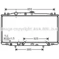 Радиатор охлаждения двигателя AVA QUALITY COOLING 4045385065691 VS8 JO3 HD2183 2022417