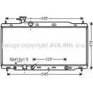 Радиатор охлаждения двигателя AVA QUALITY COOLING HD2226 Honda CR-V 3 (RE) Кроссовер 2.0 i VTEC 4WD (RE5. RE2) 150 л.с. 2006 – 2012 4045385158393 G08 74X