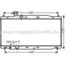 Радиатор охлаждения двигателя AVA QUALITY COOLING GAY Y8F 4045385170753 Honda CR-V 3 (RE) Кроссовер 2.0 i VTEC 4WD (RE5. RE2) 150 л.с. 2006 – 2012 HD2241