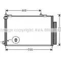 Радиатор кондиционера AVA QUALITY COOLING HD5242D 4045385208845 C FORG Honda CR-V 2 (RD) Кроссовер 2.2 CTDi (RD9) 140 л.с. 2005 – 2006
