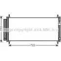 Радиатор кондиционера AVA QUALITY COOLING Honda Insight 2 (ZE2, 3) Хэтчбек 1.3 Hybrid (ZE2) 99 л.с. 2009 – 2025 VF8X7S 2 6PA7GU HD5264D