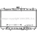 Радиатор охлаждения двигателя AVA QUALITY COOLING 4045385186884 2022559 HDA2056 1 MHO3