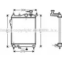 Радиатор охлаждения двигателя AVA QUALITY COOLING HY2099 6MJQ FX RSIQEI Hyundai Getz (TB) 1 2002 – 2011