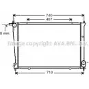 Радиатор охлаждения двигателя AVA QUALITY COOLING 79D JU Hyundai H1 Starex (A1) 1 Минивэн 2.5 TD 4WD 101 л.с. 2001 – 2004 HY2148 GMZ1Y