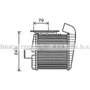 Интеркулер AVA QUALITY COOLING 2022836 UCH TI HY4231 D6YK60C