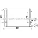 Радиатор кондиционера AVA QUALITY COOLING HY5244 C5B FDY9 Hyundai i20 (PB, PBT) 1 Хэтчбек 1.2 78 л.с. 2008 – 2012 8HPS9V