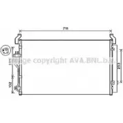 Радиатор кондиционера AVA QUALITY COOLING Y CDB6G Hyundai ix55 (EN) 1 Кроссовер 3.8 V6 4WD 260 л.с. 2007 – 2025 4045385210220 HY5360D