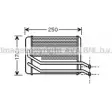 Радиатор печки, теплообменник AVA QUALITY COOLING 4045385061150 1 B60D HY6118 2022923