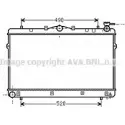 Радиатор охлаждения двигателя AVA QUALITY COOLING 4045385183432 YMUBF ZP HYA2043 2023059