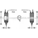 Осушитель кондиционера AVA QUALITY COOLING F6MJ L HYD117 Hyundai Sonata (EF) 4 Седан 2.7 V6 173 л.с. 2001 – 2004 4045385064793