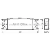 Интеркулер AVA QUALITY COOLING 4045385164424 2023309 0I 369 IV4099