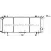 Радиатор охлаждения двигателя AVA QUALITY COOLING JE2016 JU47 GF4 4045385024490 Jeep Grand Cherokee (ZJ, ZG) 1 1993 – 1998