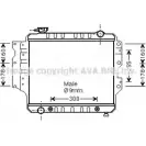 Радиатор охлаждения двигателя AVA QUALITY COOLING JE2022 X2 1KE 4045385024513 2023369
