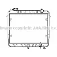 Радиатор охлаждения двигателя AVA QUALITY COOLING JE2033 T H5WFH Jeep Cherokee (XJ) 2 Внедорожник 2.5 SE 118 л.с. 1996 – 1999 4045385024537