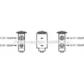 Расширительный клапан кондиционера AVA QUALITY COOLING SS3R 0E8 2023449 JR1038 4045385060832
