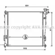 Радиатор охлаждения двигателя AVA QUALITY COOLING Hyundai ix35 (LM, EL) 1 Кроссовер 2.0 CRDi 136 л.с. 2010 – 2025 KA2239 0JXTLW NL9 Y2P
