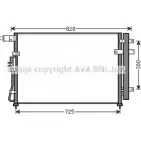 Радиатор кондиционера AVA QUALITY COOLING KA5138 Kia Carnival (VQ) 3 2005 – 2014 Z D2GVGP W580T7