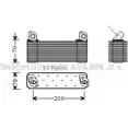 Масляный радиатор двигателя AVA QUALITY COOLING EX5UG25 R0 P4S 2024110 ME3001