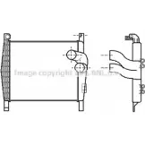 Интеркулер AVA QUALITY COOLING X 9ZAY 2024115 ME4181 4045385026432
