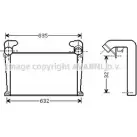 Интеркулер AVA QUALITY COOLING 2024192 LL1 NS9 MN4035 4045385064458
