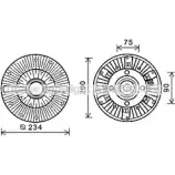 Вискомуфта AVA QUALITY COOLING 2024222 4045385173648 C HR4VO MNC068