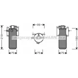 Осушитель кондиционера AVA QUALITY COOLING MND032 2024225 4045385057887 PFY G26