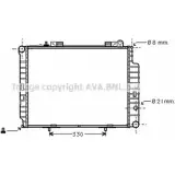 Радиатор охлаждения двигателя AVA QUALITY COOLING MS2302 4HH MMG Mercedes E-Class (S210) 2 Универсал 2.5 E 250 T Turbo D (215) 150 л.с. 1997 – 1999 03EYB