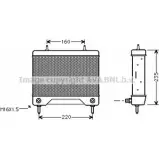 Масляный радиатор двигателя AVA QUALITY COOLING D8U 7MW Mercedes E-Class (S124) 1 Универсал 3.0 E 300 T Turbo D 4 matic (1293) 147 л.с. 1993 – 1996 MS3115 4045385027330