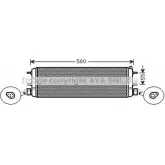 Масляный радиатор двигателя AVA QUALITY COOLING Mercedes M-Class (W164) 2 Кроссовер 6.2 ML 63 AMG 4 matic (1677) 510 л.с. 2006 – 2011 4045385071944 YF L76 MS3387