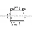 Масляный радиатор двигателя AVA QUALITY COOLING 48GQ2 Mercedes E-Class (S210) 2 Универсал 4.2 E 420 T (272) 279 л.с. 1996 – 1997 MS3534 LKY FJV