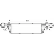 Интеркулер AVA QUALITY COOLING Mercedes E-Class (W210) 2 Седан 3.2 E 320 CDI (226) 197 л.с. 1999 – 2002 WVRCC MS4315 P88T K