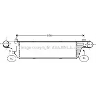 Интеркулер AVA QUALITY COOLING MS4320 I WT37Z SXO3FFL 2024539